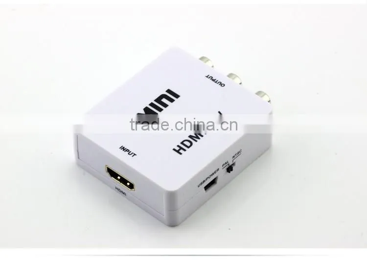 MINI HDMI TO AV ADAPTER with ZOOM