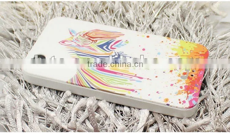 high quality fashion novelty mobile phone cover case for Iphone 4/4S