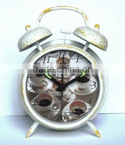 Mdf clock Metal clock Table clock Mdf table clock