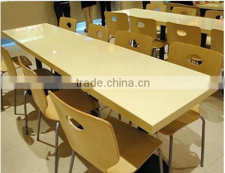 New design long bar table in solid surface bar table for sale