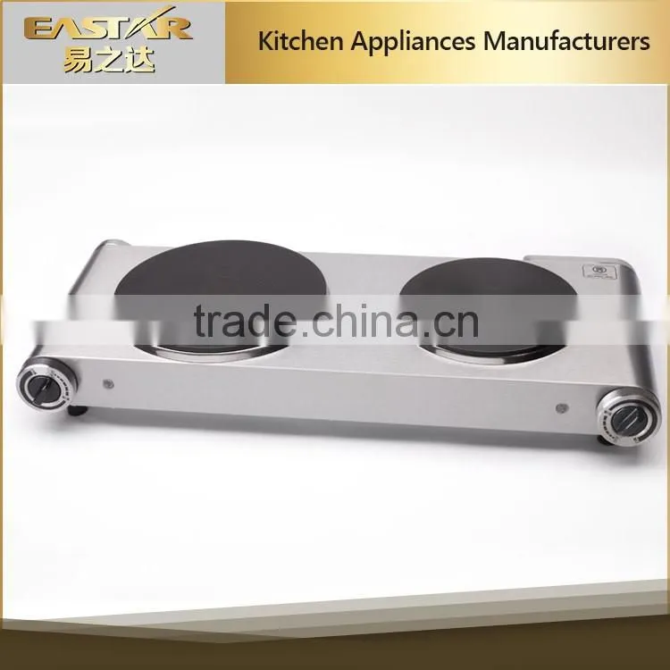 CE & GS approval electric cooking hot plate 2500W suitable for any pot