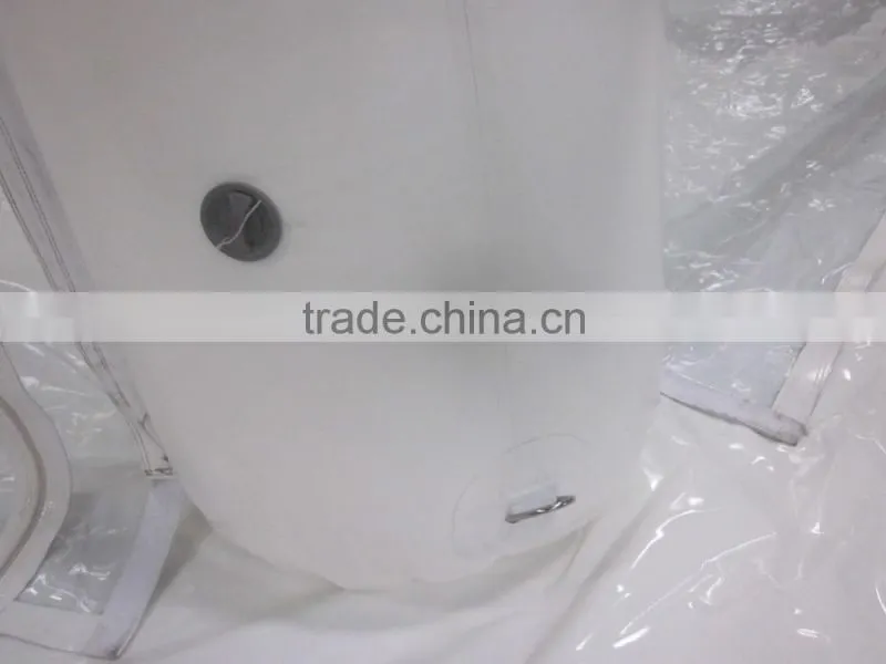 2016 Attractive Outdoor lawn white igloo inflatable clear tent
