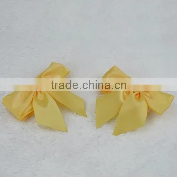 Wholesale pre-made polyester satin ribbon bow