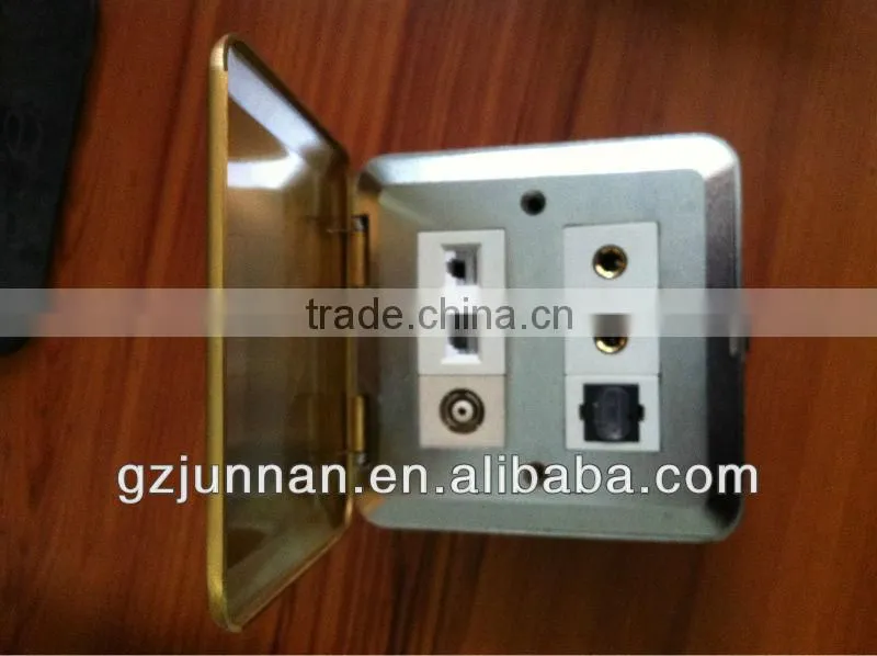 New design flip up floor mounted sockets