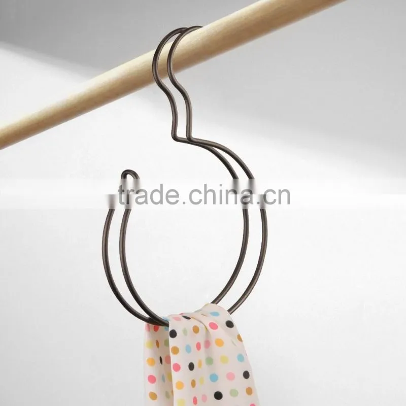 Chrome/Bronze Over The Rod Single/Dual Accessory Hook