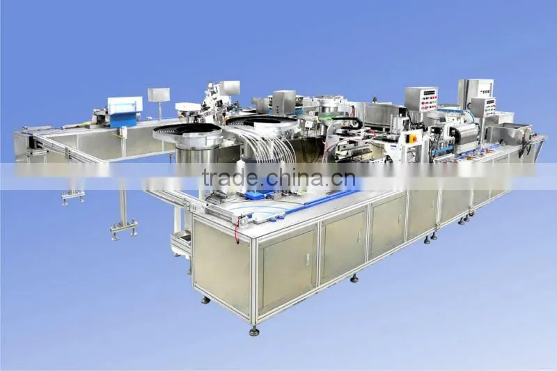 Fully auto assembly machine for multi sample needle