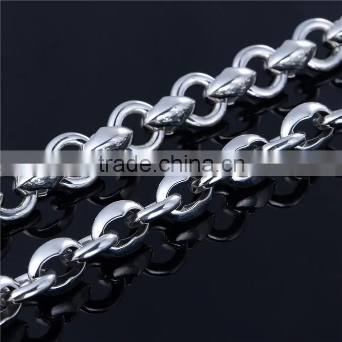 Wholesale 925 sterling silver necklace waist chain XLT003