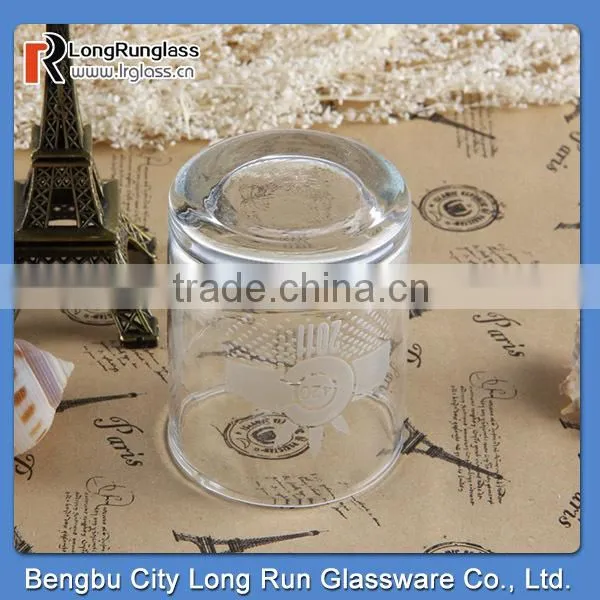LongRun 79ml high quality and inexpensive short drinking glass cup
