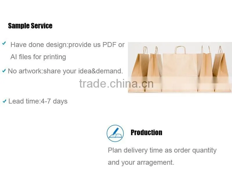 Popular High Quality Waterproof Decoration (Decor) Paper Bag