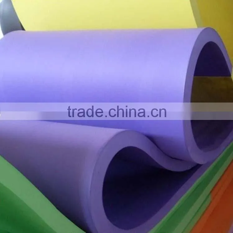 Anti-slip Eva foam Roll up mattress memory foam mattress