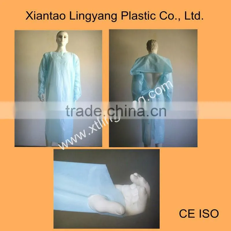 Disposable Medical Poly Gown