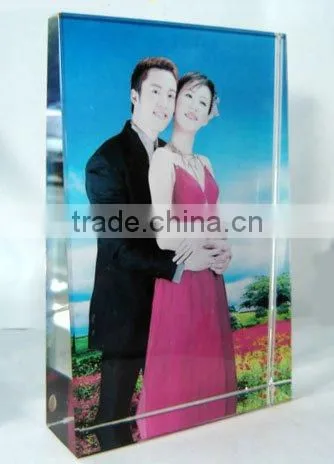 2016 New decorative crystal photo frame