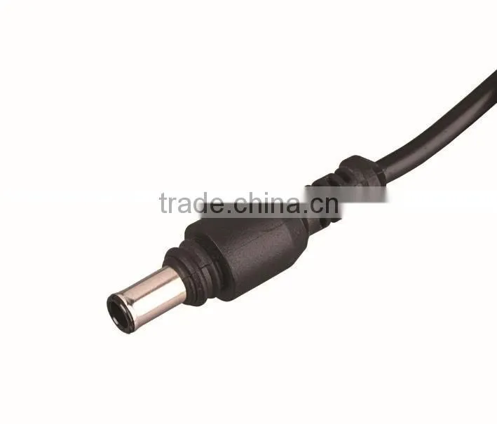 UL 14AWG coaxial DC cable DC power cable with 5521 DC jack for Solar battery