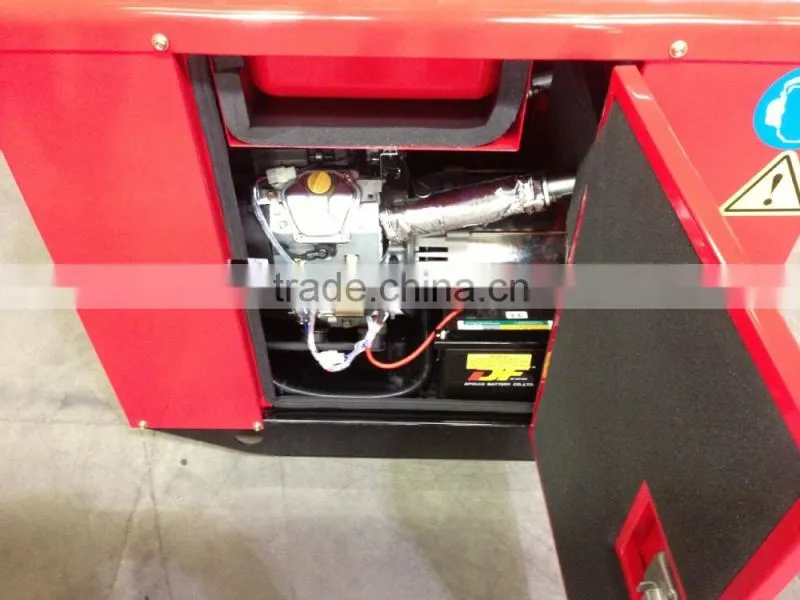 Portable Single/Three phase Welding Generator, Gasoline Generator & Welder 5kVA 6kVA, Gasoline Welder f