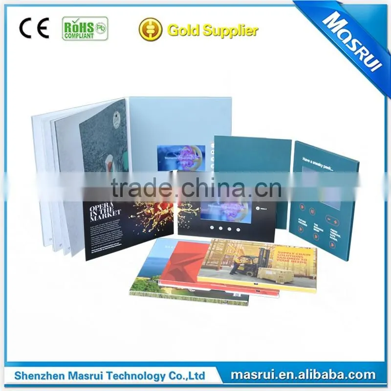 Promotion and gift Use digital video brochure