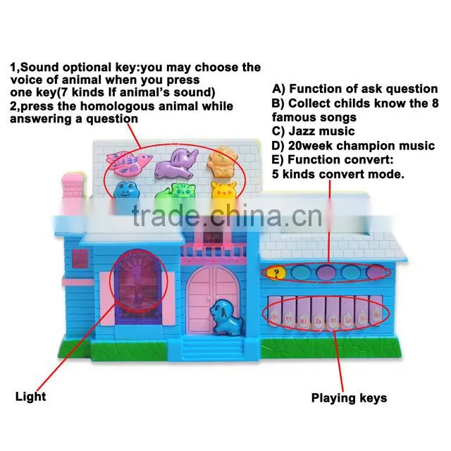 Musical Instrument Electronic Organ Keyboard For Kids