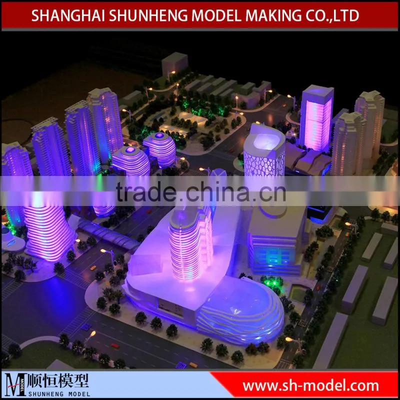 LED Lights ,maquette construction building scale model maker/scale building model making