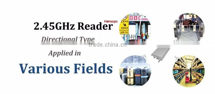 Active 2.45G RFID reader with long range reading distance
