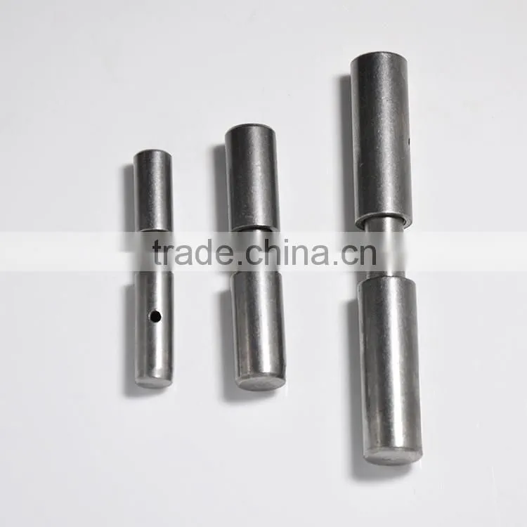 Self-operational pattern Round Iron Welding furniture door Hinge with Oil Filling Port