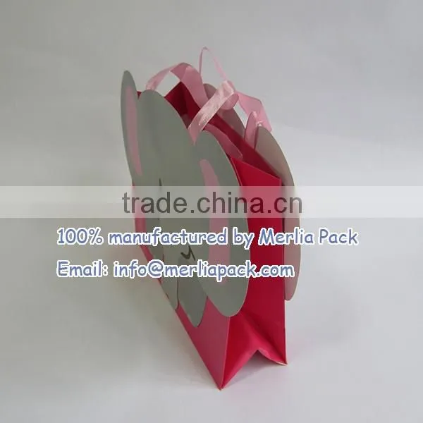 CMYK Printing Gift Wrap Bags Industrial Use Shopping Cartoon Elephant Bags
