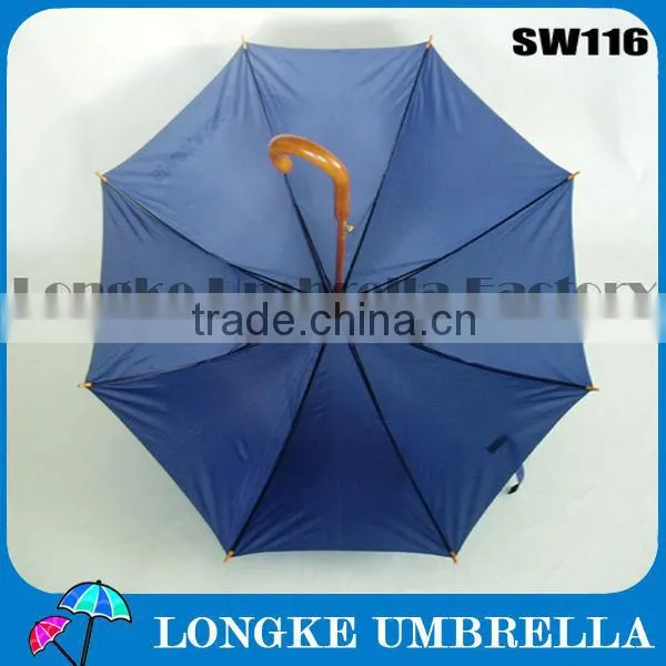 hot sell wooden shaft umbrella