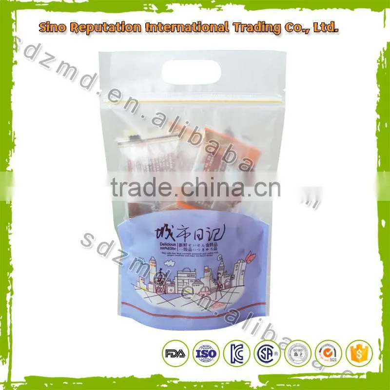 Plastic rice packaging bag with CE certificate