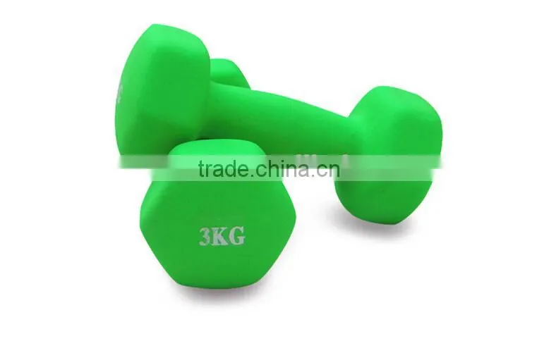Colorful Wooden Dumbbell For Children and Women