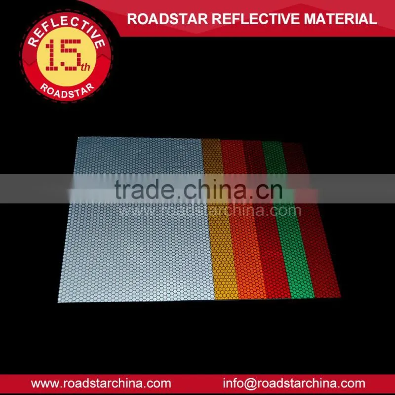 Honybomb designs self-adhesive reflector sheeting