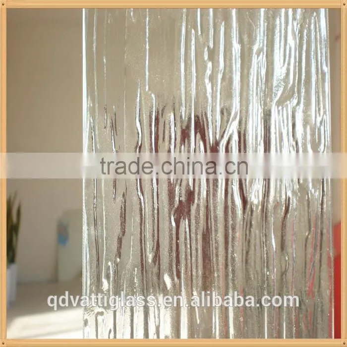 Supply good quality bergamot pear patterned glass 3mm-6mm