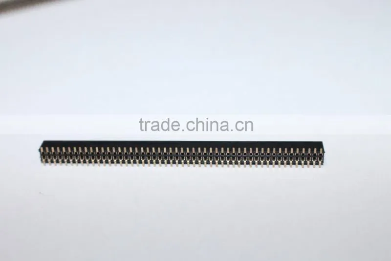 1.27mm double row smt Female header 40 pin