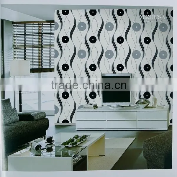 High quality vinyl wallpaper with beautiful flowers