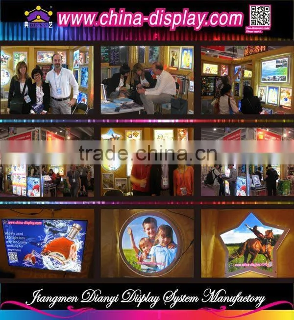 Low Price PP/Aluminum Promotion Table Modern Promotion Table