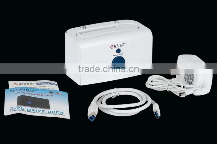 2.5 3.5 SATA HDD docking station ORICO 6618SUS USB e-SATA Hard Drive caddy HDD case Enclosure