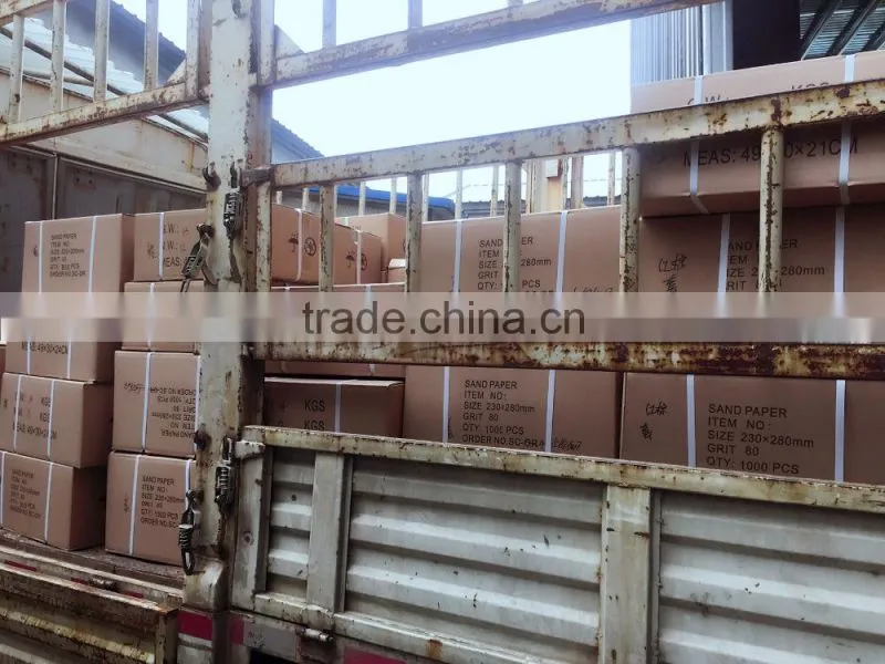 aluminium oxide sandpaper block manufacturer