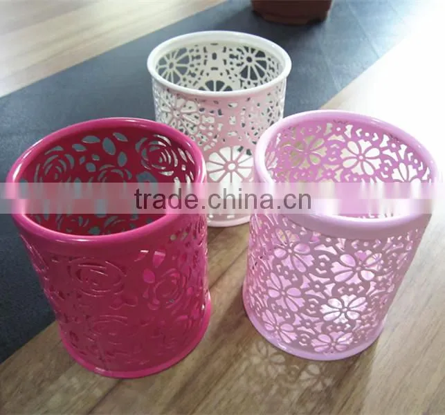 mesh office pen holder pen cup pen vase