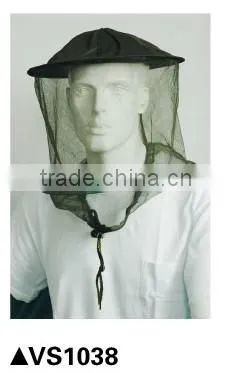 nylon mosquito mesh head net for outdoor activities