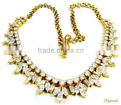 Diamond Gold Necklaces, Diamond Necklaces, Diamond Jewelry