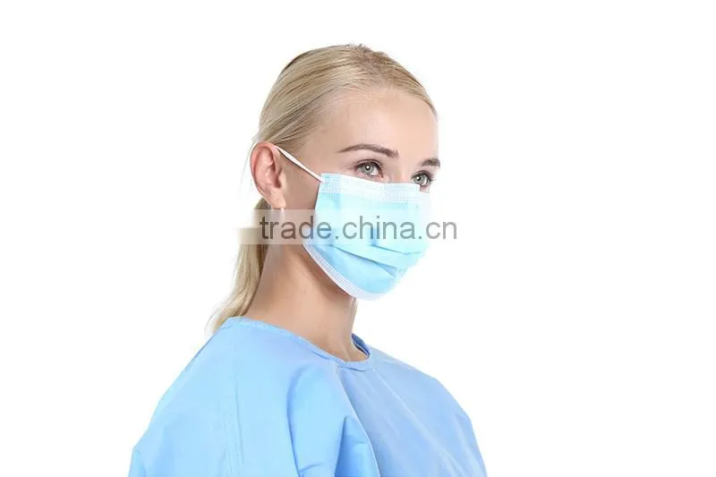 disposable surgical face mask
