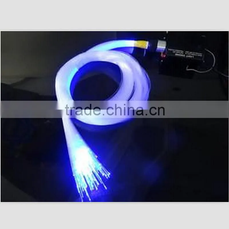 0.5mm /0.75mm /1mm /1.5mm end glow fiber optic cabling for lighting items