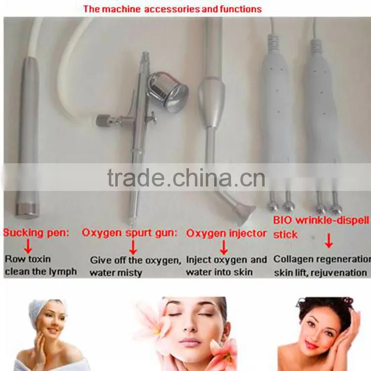 Newest RF/supersonic/oxygen/magic hand/LED care equipment /machine/device