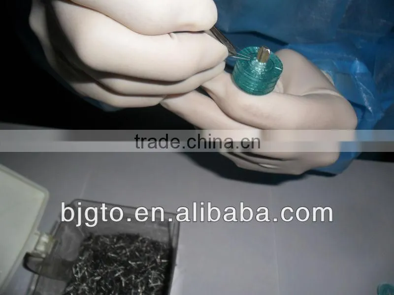 2014 newest skin care fine titanium micro needle derma roller medical with 540 needles