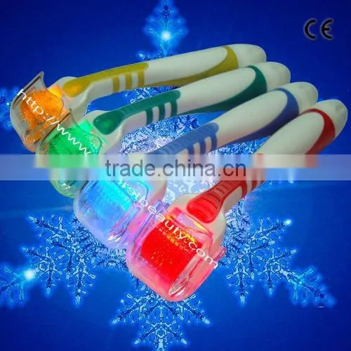 professional skin care 540 microneedle LED derma roller device