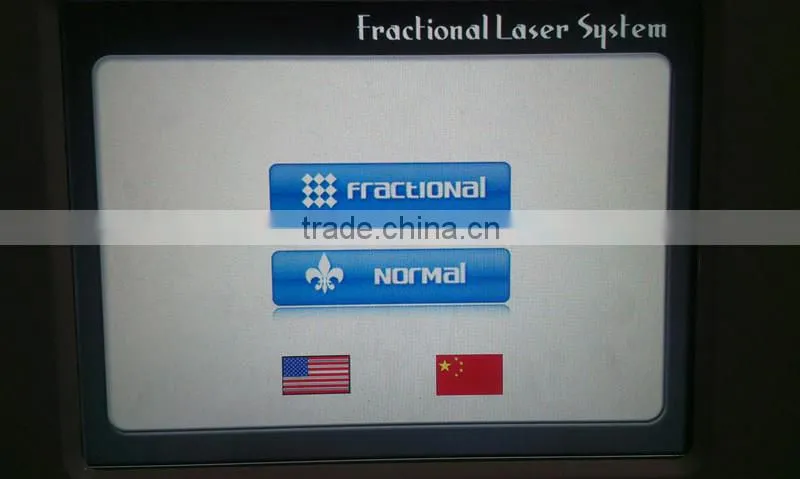 2014 latest laser acne scars REMOVAL non-ablative fractional laser