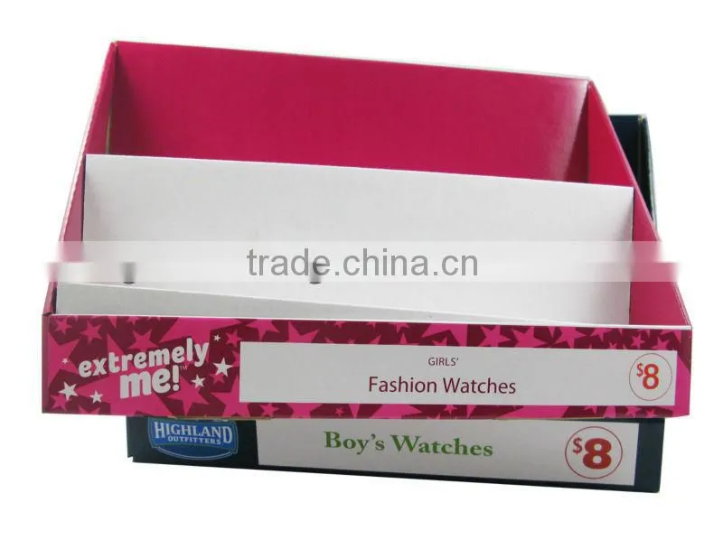 Watch paper shadow display boxes