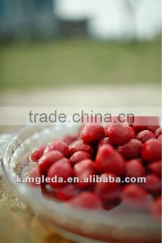 canned red strawberry in syrup