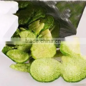 VF green radish chips dried vegetable snack dehydrated green radish