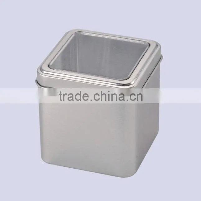 square box with custom design for watch display box watch display box