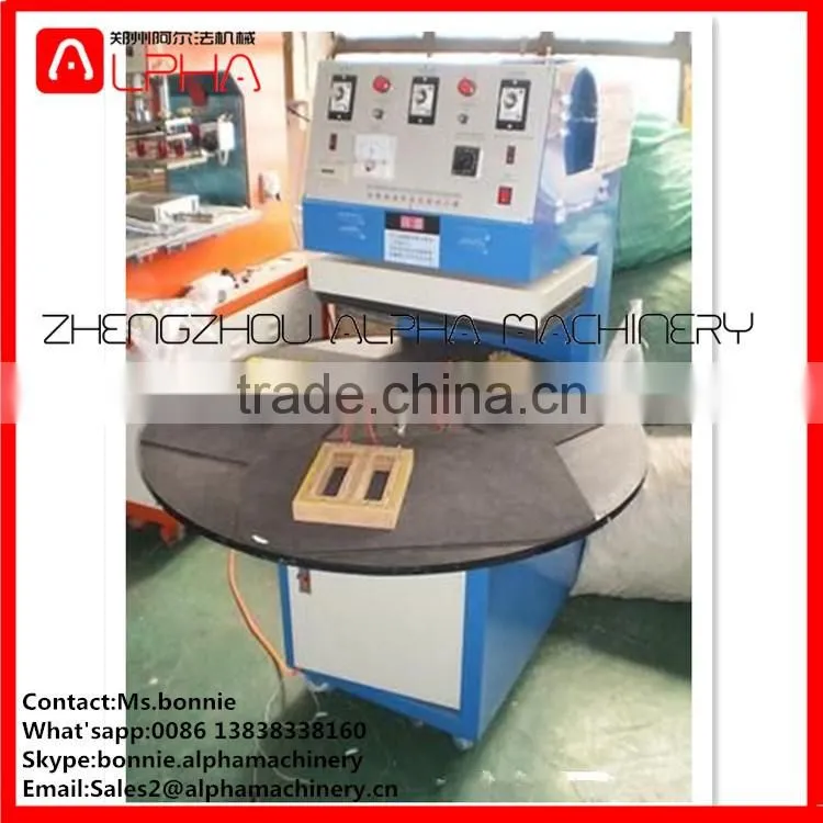 Automatic Plastic Blister Heat Press Sealing Packing Machine