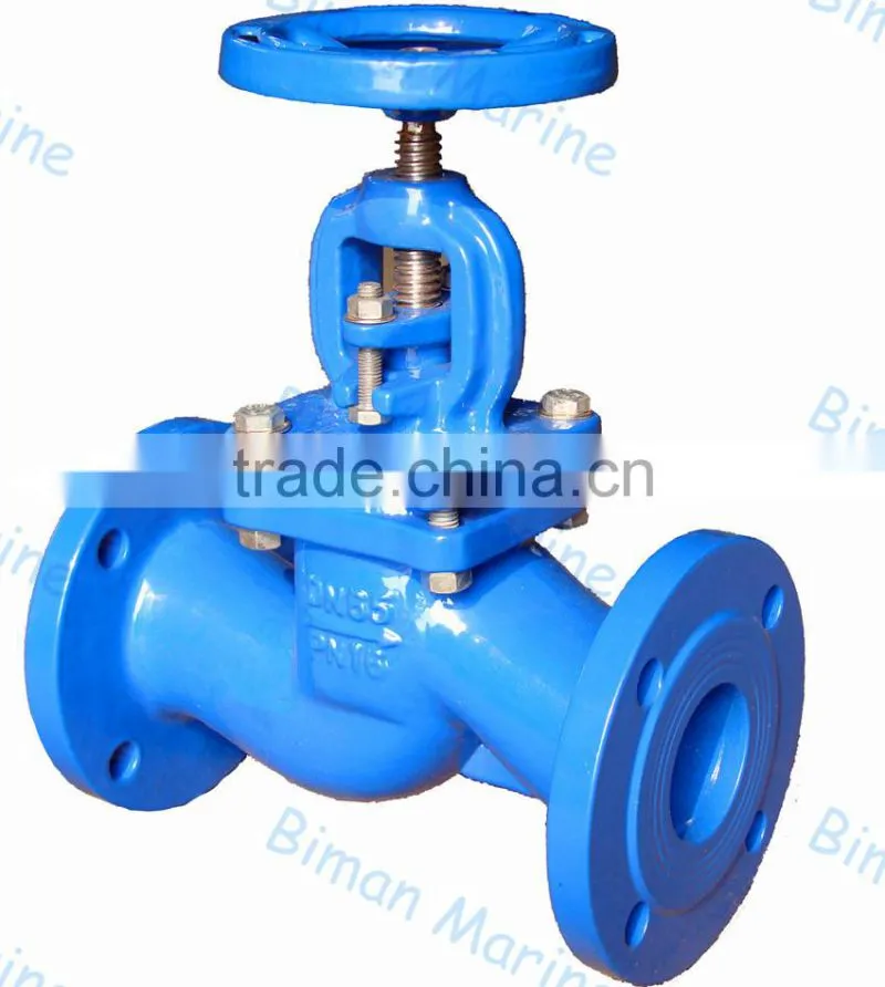 BIMAN Marine DN40-DN800 PN10/16 Stop Valve for Pipe