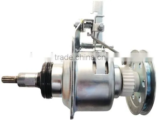 washing machine clutch with shaft